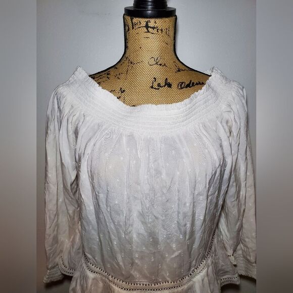 NWT Superdry Ameera Off The Shoulder Top Size 6 - Picture 3 of 15